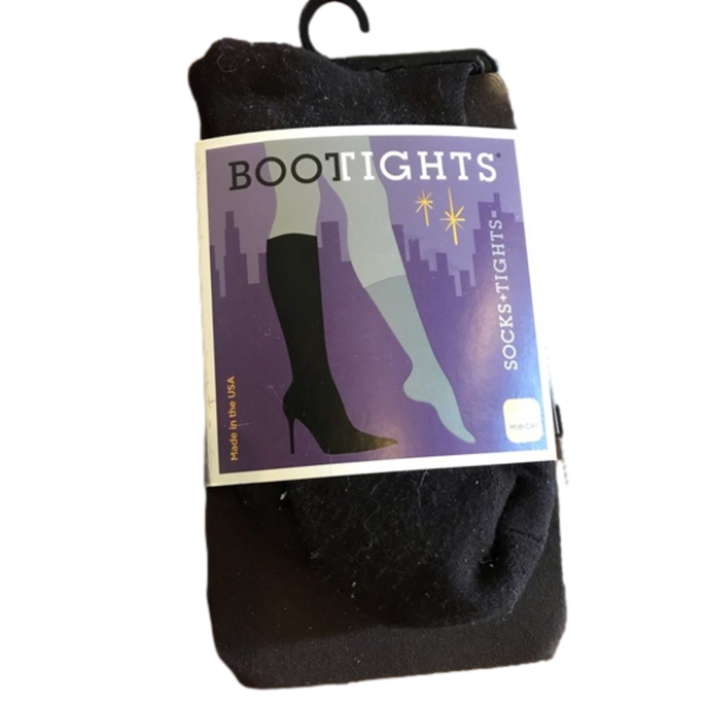 NEW Brown Chocolate Control Top Bootights Sock Tights